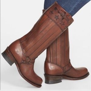 Frye Engineer Americana Boots